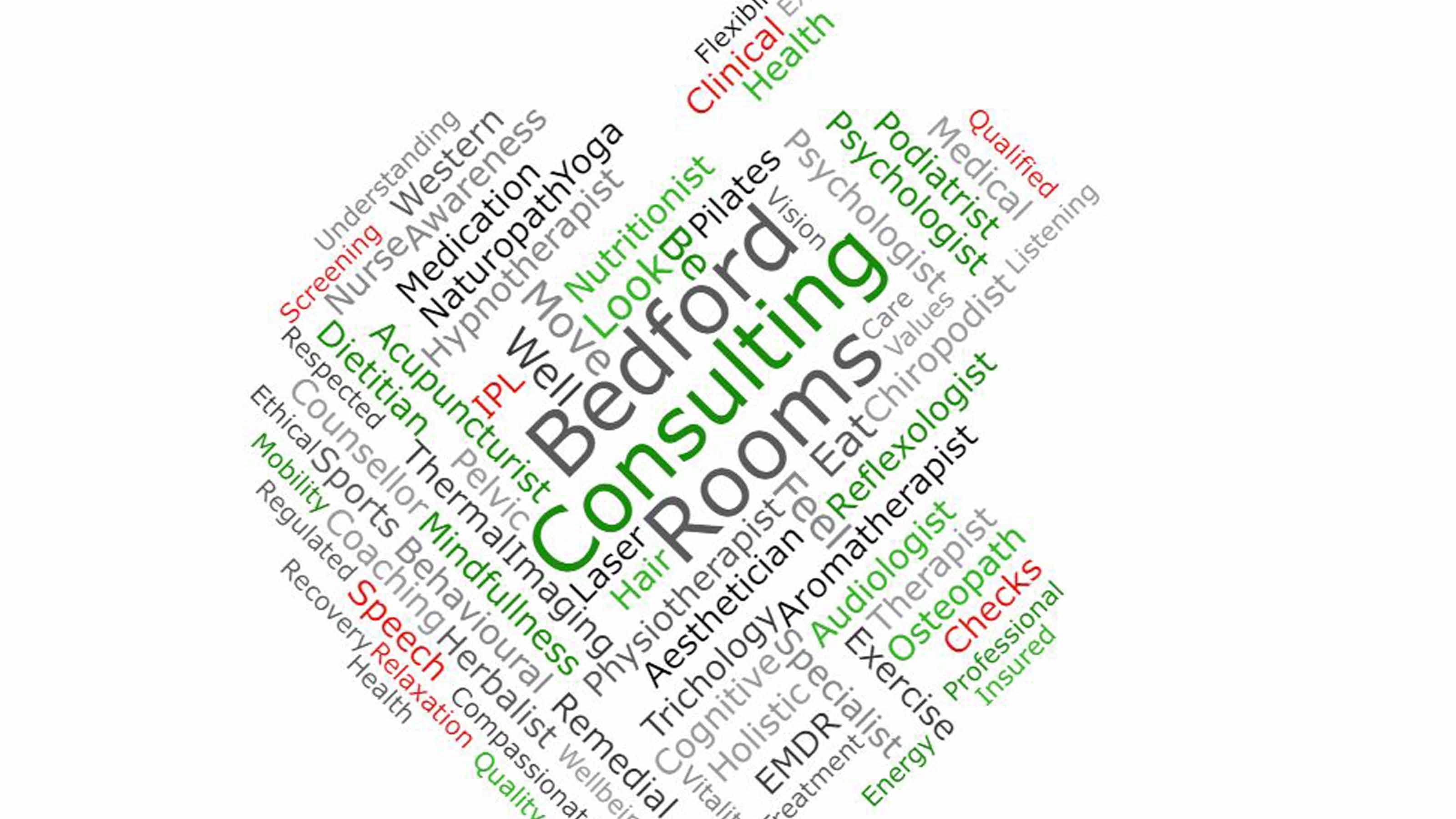 words about bedford consulting rooms